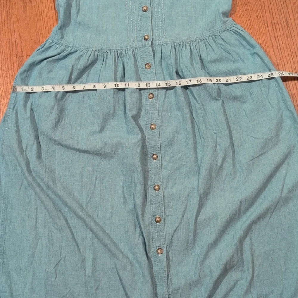 L.L. Bean Vintage Denim Dress - Picture 6 of 8
